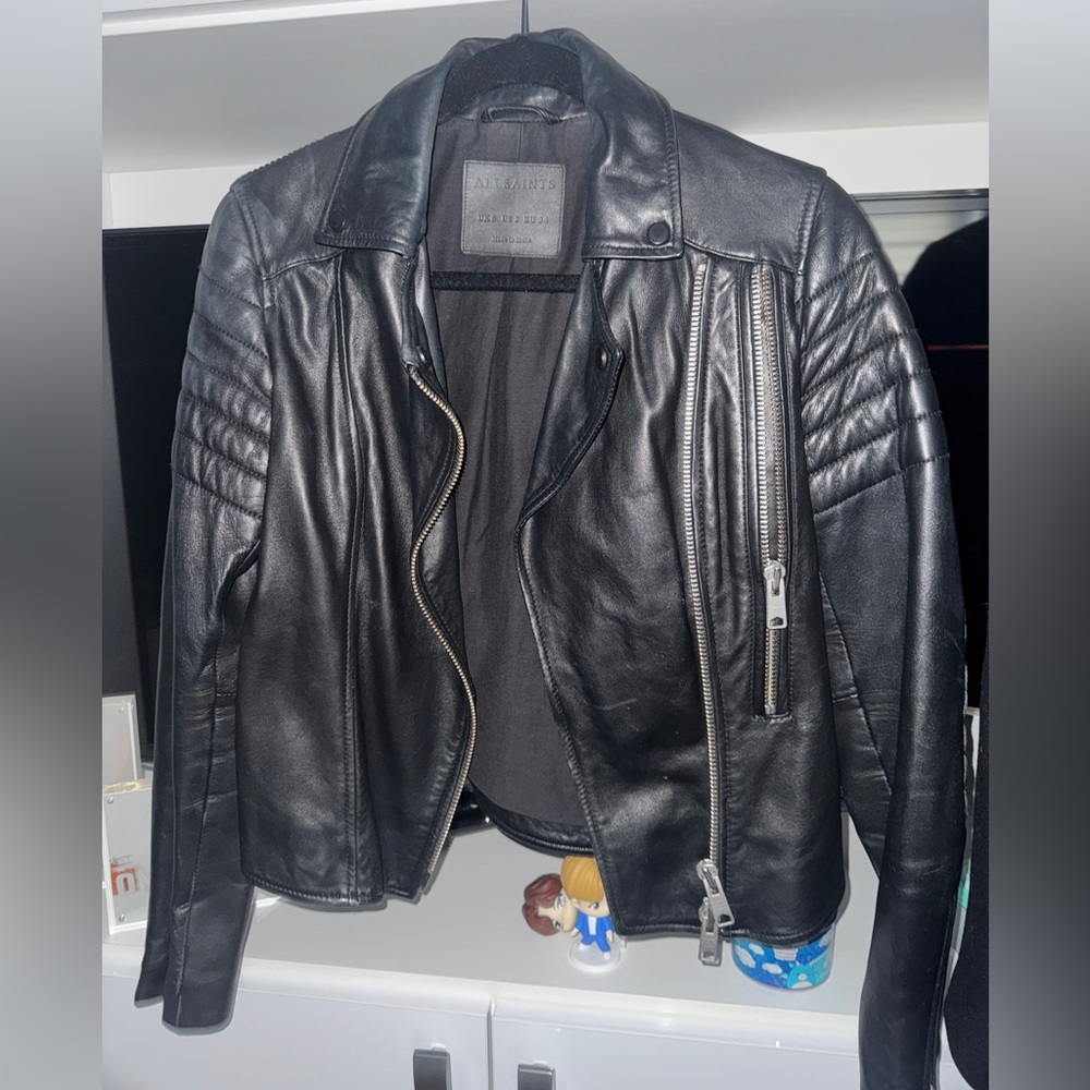 All Saints Leather Jacket